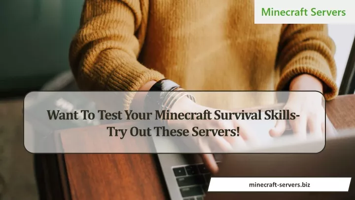 want to test your minecraft survival skills