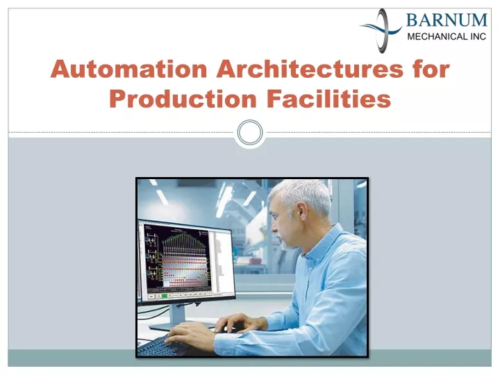 automation architectures for production facilities