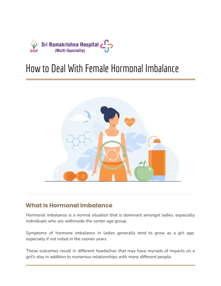 how to deal with female hormonal imbalance