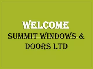 welcome
