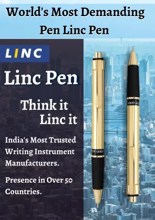 Search the Best ballpoint pen- Linc Pen