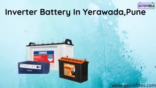 Buy An Inverter Battery in Yerawada, Pune