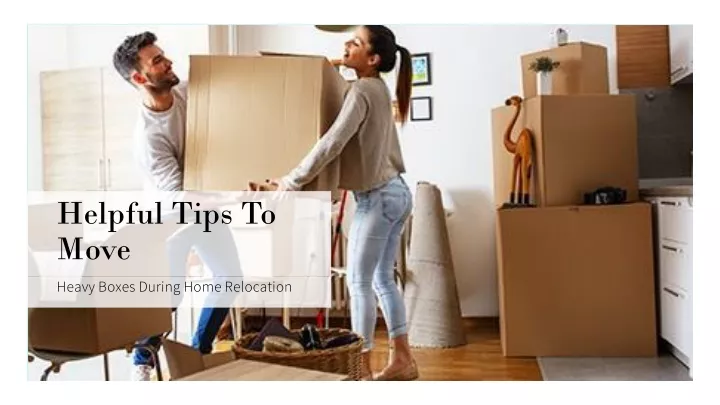 helpful tips to move