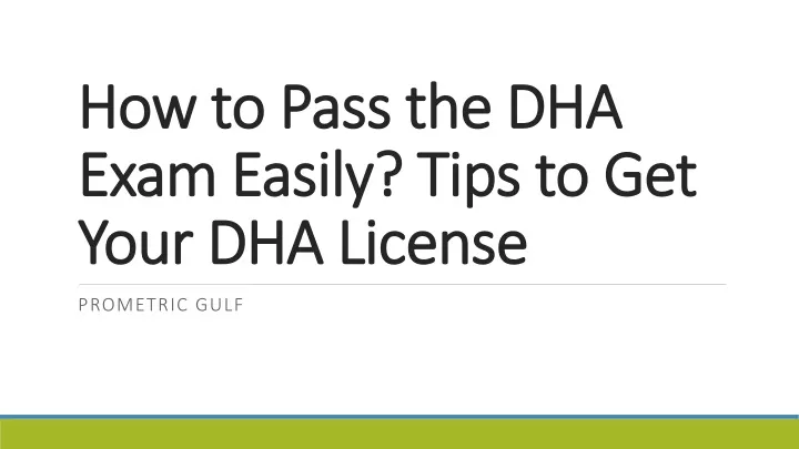 how to pass the dha how to pass the dha exam