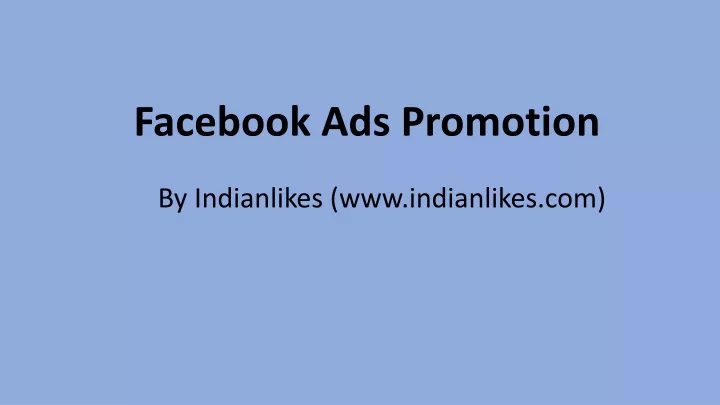 facebook a ds promotion