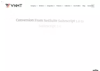 Conversion From NetSuite Suitescript 1.0 to Suitescript 2.0