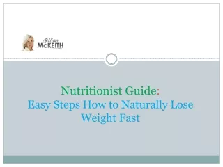 Simple Steps How to Naturally Lose Weight Fast
