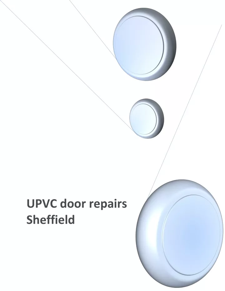 upvc door repairs sheffield