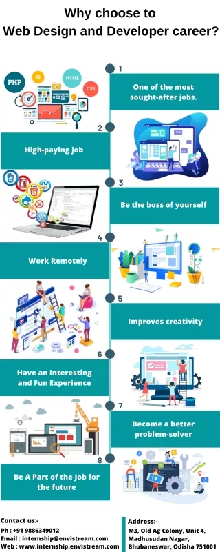 Web design and development Internships near nayapalli Bhubaneswar
