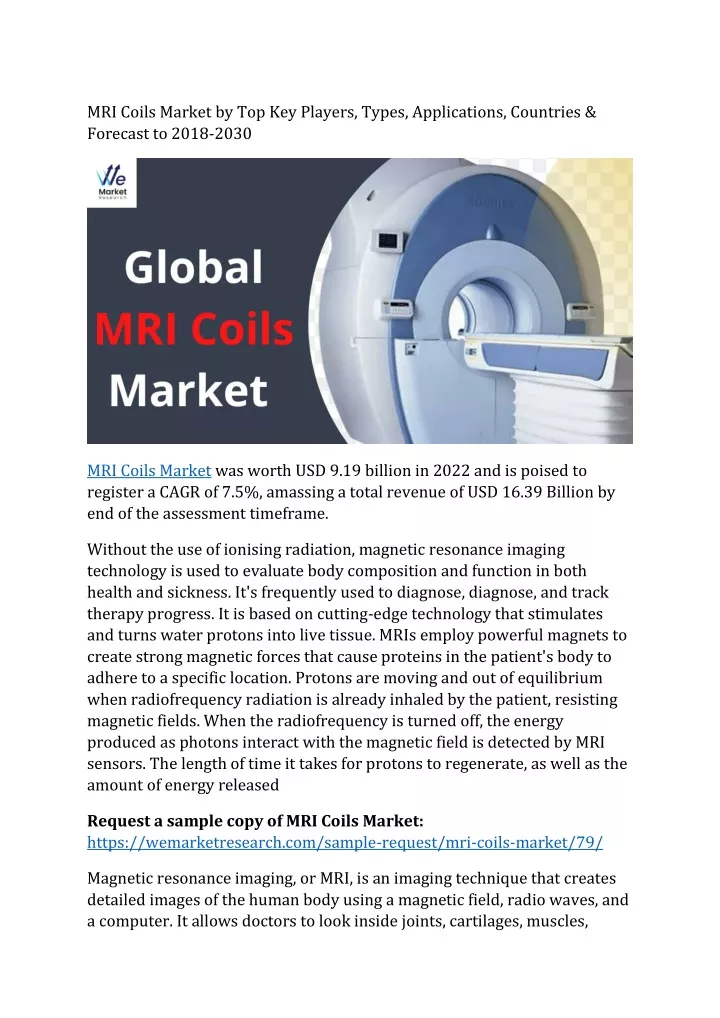 PPT - MRI Coils Market PowerPoint Presentation, Free Download - ID:11437350