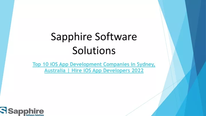 sapphire software solutions