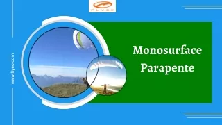 Choose the best Monosurface Parapente - Flyeo