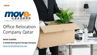 office relocation company qatar