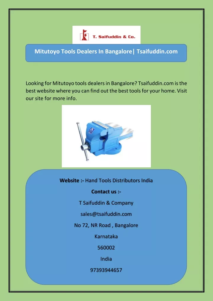 mitutoyo tools dealers in bangalore tsaifuddin com