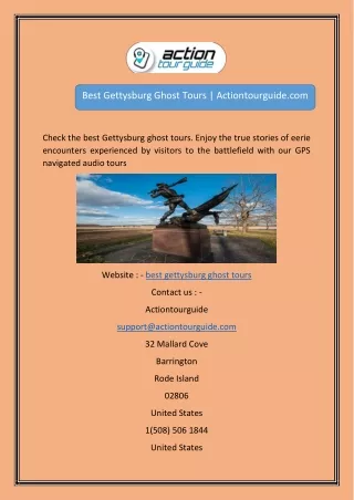 best gettysburg ghost tours actiontourguide com