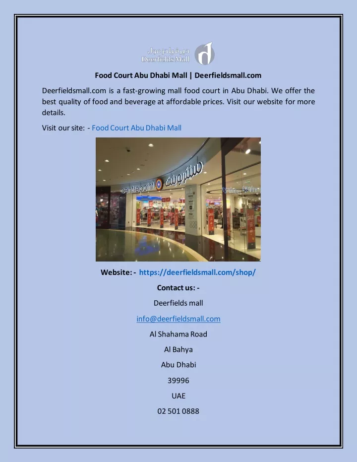 food court abu dhabi mall deerfieldsmall com