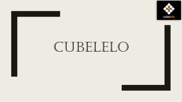 cubelelo