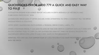 quickbooks error 6000 77 a quick and easy way to fix it