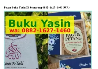 Pesan Buku Yasin Di Semarang O88ᒿ_I6ᒿ7_I46O[WA]