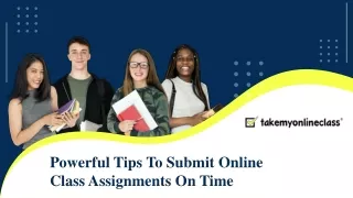 Useful Tips for On-Time Assignment Submission