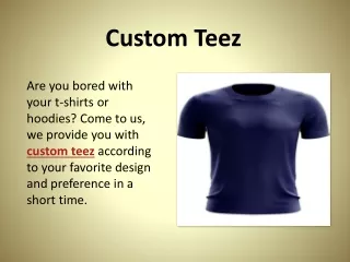 Custom Teez