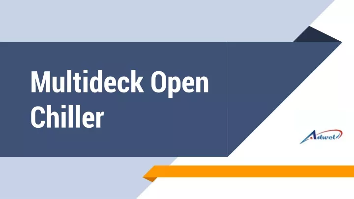 multideck open chiller