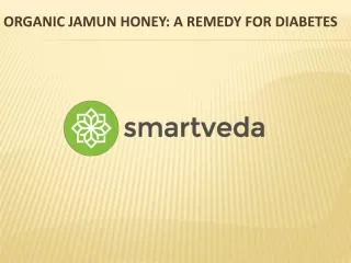 Organic Jamun Honey - Smartveda