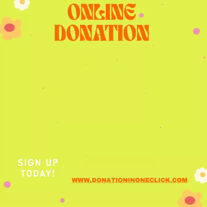 online donation