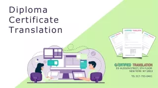 diploma certificate translation