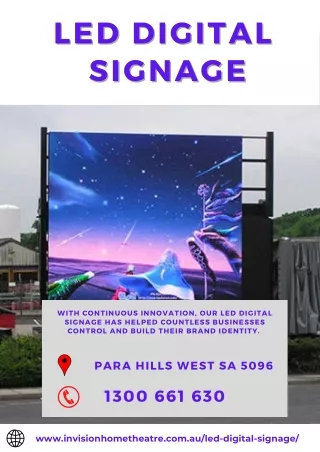 LED Digital Signage
