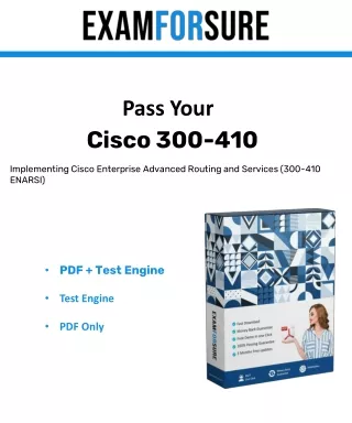 Free Cisco 300-410 Exam Questions & Answer
