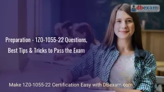 preparation 1z0 1055 22 questions best tips