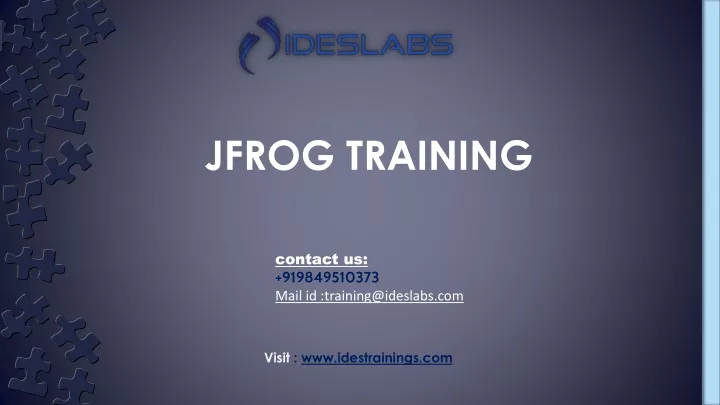 jfrog training