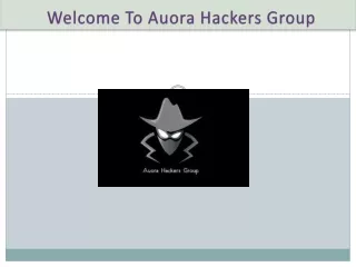 Auora Hackers Group30