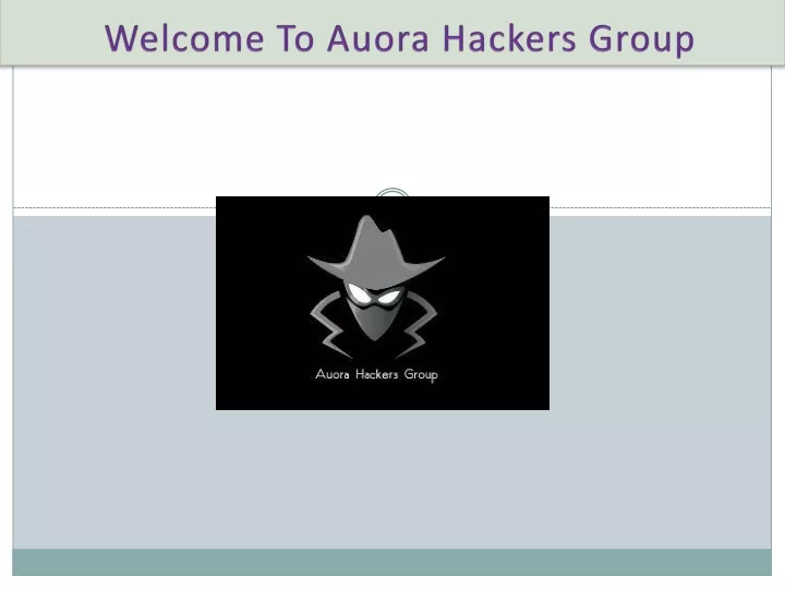 welcome to auora hackers group