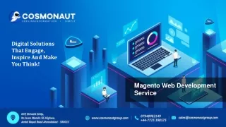 Magento Web Development Service