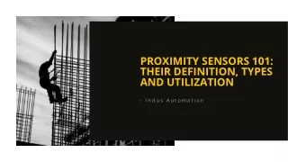 What Is A Proximity Sensor
