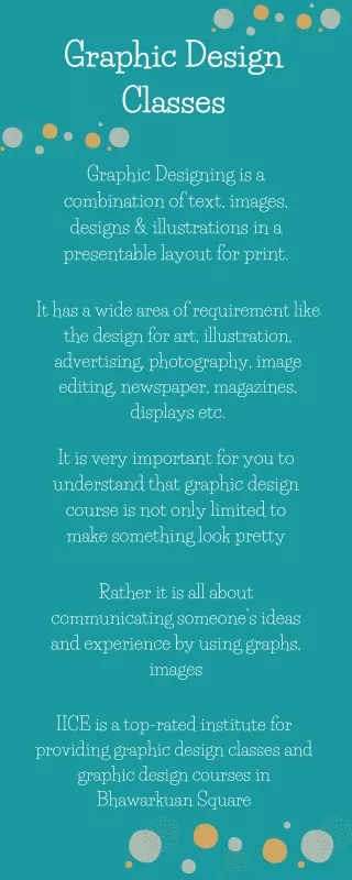 graphic design classes