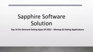 sapphire software solution