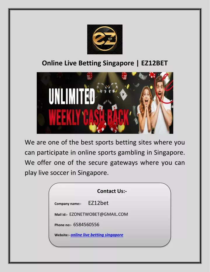 online live betting singapore ez12bet