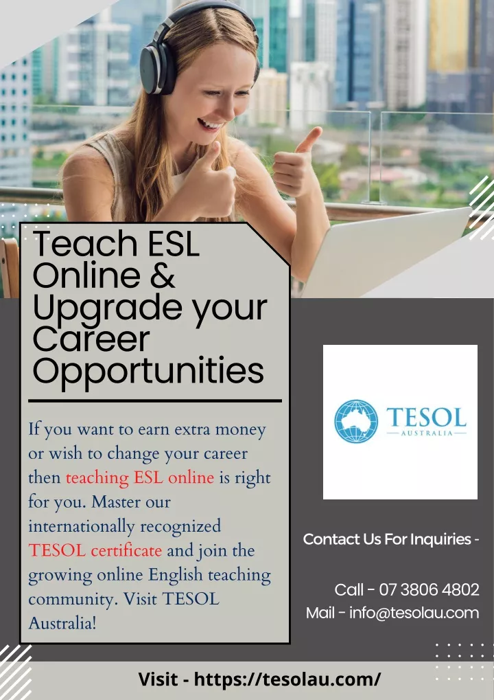 teach esl online upgrade your career opportunities