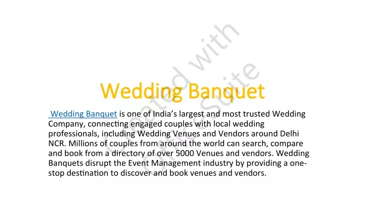 wedding banquet wedding banquet