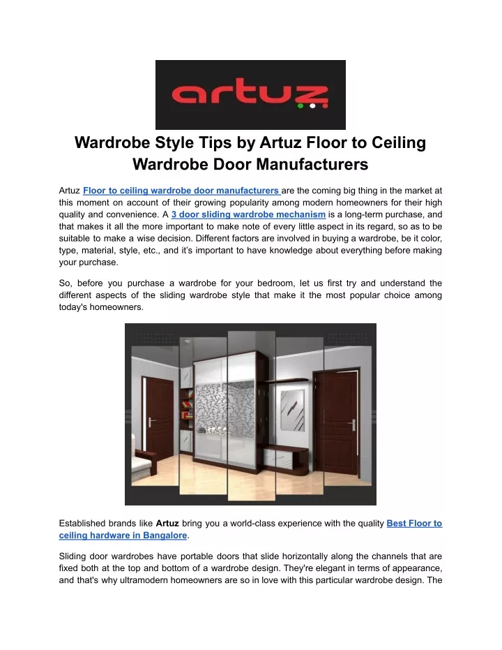 wardrobe style tips by artuz floor to ceiling
