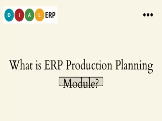 ERP Software  Devlopment Company In India