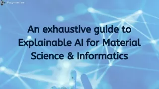 an exhaustive guide to explainable