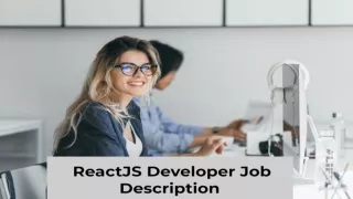 ReactJS Developer Job Description  - Everything You Need To Know