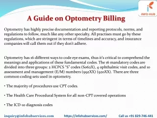 a guide on optometry billing