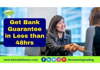 Get Bank Guarantee in Less than 48hrs | BG MT760 | Import Export Business