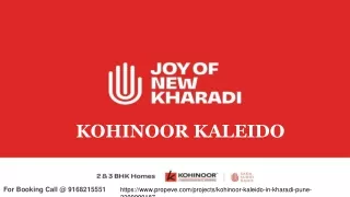 Kohinoor Kaleido