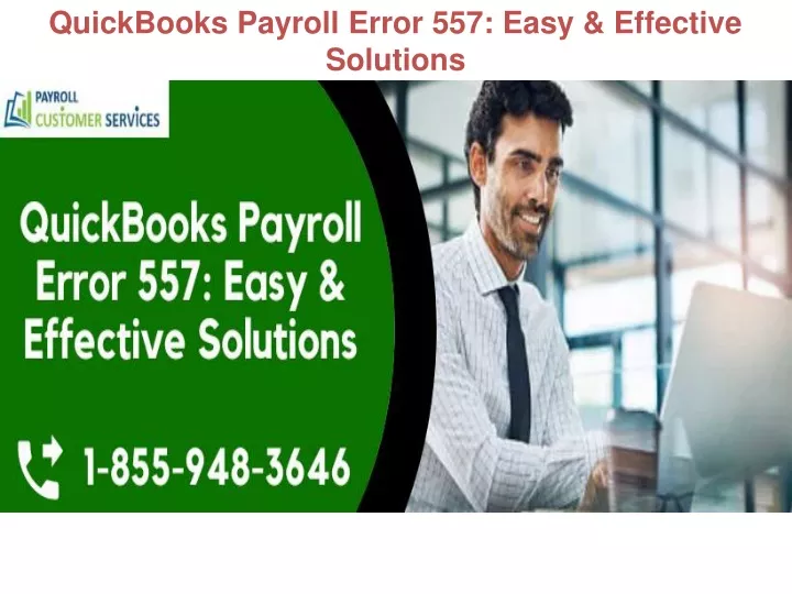 quickbooks payroll error 557 easy effective solutions